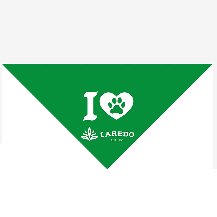 Custom Logo Printed Triangle Dog Scarf Bandana For Pet
