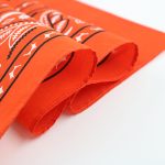 Factory supply 100% organic cotton custom printed bandana