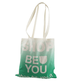Natural recycled shopping cotton bag Custom canvas tote bag