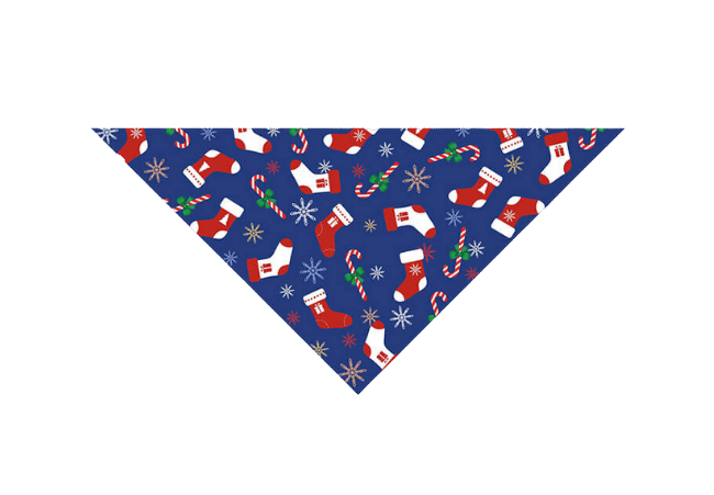 Wholesale custom christmas dog bandana-2