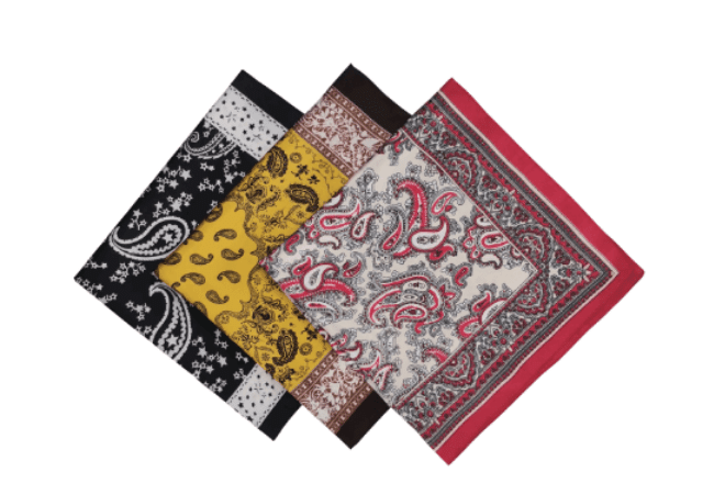Custom 100% imitation silk bandana silk satin bandana scarf-2