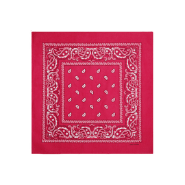 Wholesale red paisley bandana