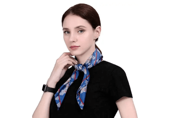 Women Bandana Custom digital print 100% cotton multifunctional square Head Wrap Bandana-3