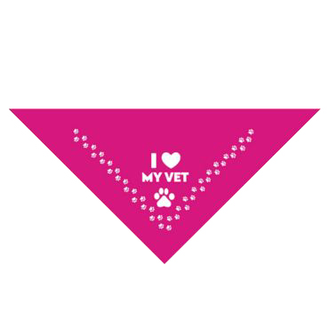 pet bandanas with logo